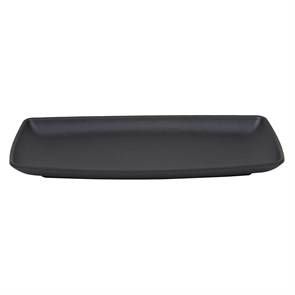 Блюдо,тарелка меламиновая 29*14*2.7см  P.L. BLACK FINISH 35080