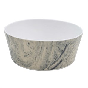 Салатник меламиновый 24*10см  P.L. STREAMER GREY 35093