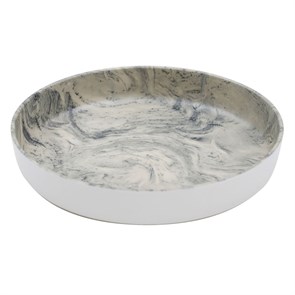 Блюдо меламиновое 20*4см  P.L. STREAMER GREY 35101