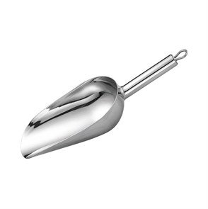 Совок для льда и сыпучих продуктов 142 мл, нержавейка, P.L. - BarWare 2988