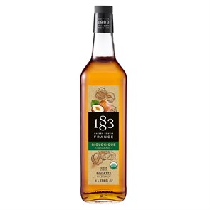 Сироп 1883 Maison Routin Органический лесной орех (Hazelnut Organic), 1 л, стекло 848