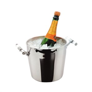 Ведерко для шампанского, d 20/16 см, h 18 см, нержавейка, P.L. - BarWare & REG 3006