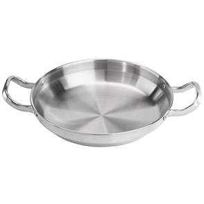 Сковорода порционная c ручками 24 см, нержавейка, P.L. Proff Cuisine 37749