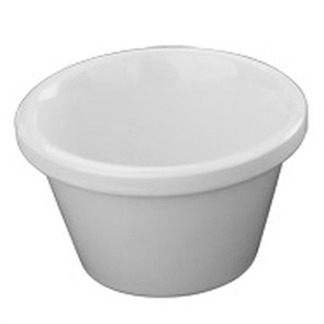 Соусник белый, 40 мл, d=5см,  h= 3.5 см, .пластик, P.L. Proff Cuisine 37792