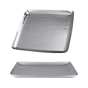 Поднос металлический 26*26*1,5 см   P.L.--Hotelware 38143