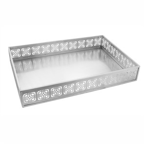 Корзинка,поднос металлический 49*34*8 см   P.L.--Hotelware 38151