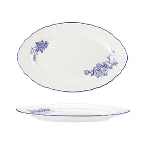 Блюдо овальное 36*22,5 см,коллекция "Sea Flower"  P.L. 39385