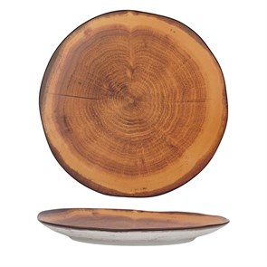 Тарелка d=27 см, фарфор P.L. cерия  WOOD-FUSION 39778