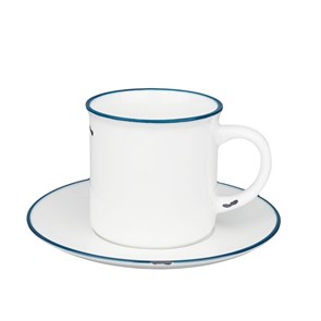 Чайная пара "Bakery- Fusion" 280 мл, d=8.3см, h=8.1 см,  P.L. Proff Cuisine 40464