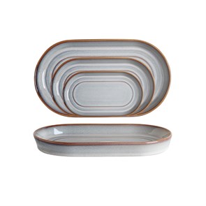 Блюдо овальное Evolution-Mont Blanc 24*13,5 см,  P.L. Proff Cuisine 40682