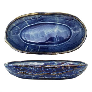 Блюдо 4 л,  45*27 см, фарфор,серия "Aqua Blue",  P.L. - Proff Cuisine 41022