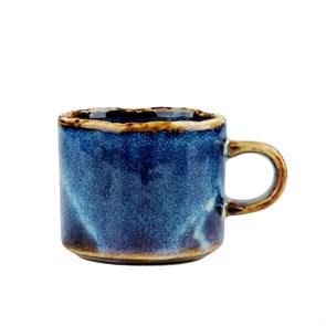 Чашка кофейная 100 мл, d=6см, h=5,2 см, фарфор,серия "Aqua Blue" P.L. 41041