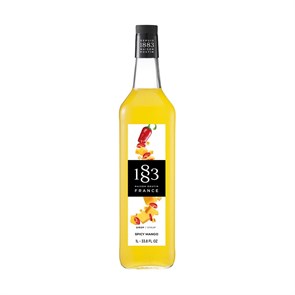 Сироп 1883 Maison Routin Пряное Манго (Spicy Mango), 1 л, стекло 41480