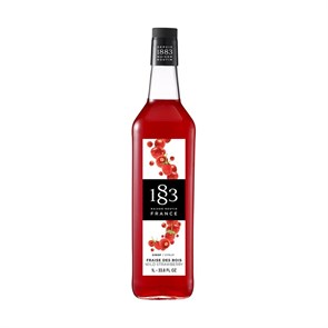 Сироп 1883 Maison Routin Дикая клубника (Wild strawberry), 1 л, стекло 41483