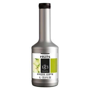 Пюре 1883 Maison Routin "Зеленое Яблоко" (Green Apple), 1000мл, PP5, Франция 41484