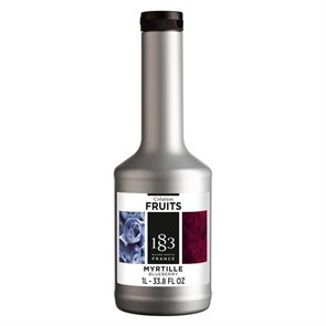 Пюре 1883 Maison Routin "Черника" (Blueberry), 1000мл, PP5, Франция 41494