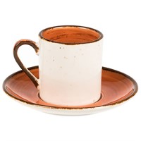 Кофейная пара Fusion Brown Shore 80 мл, P.L. Proff Cuisine 1168