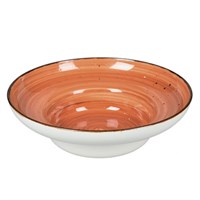 Тарелка глубокая Fusion Brown Shore 28 см, 700 мл, P.L. Proff Cuisine 1173