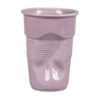 Чашка для латте Barista (Бариста) "мятая" 290 мл сиреневая, h 11,5 см, P.L. Proff Cuisine 1228