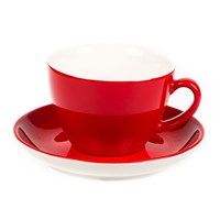 Чайная пара Barista (Бариста) 300 мл, красный цвет, P.L. Proff Cuisine 1263