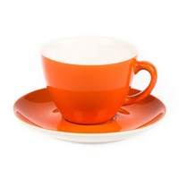 Чайная пара Barista (Бариста) 200 мл, оранжевый цвет, P.L. Proff Cuisine 1265