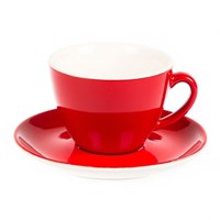 Чайная пара Barista (Бариста) 200 мл, красный цвет, P.L. Proff Cuisine 1266