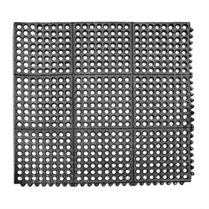 Коврик барный,кухонный, напольный 91*91 см, черный, резина, P.L. - BarWare 3141
