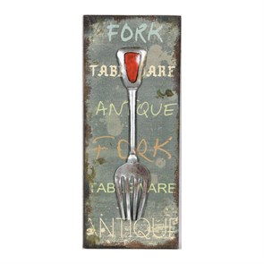 Картина "Fork", р-р 60*25*4,5 см, P.L. Proff Cuisine 3182
