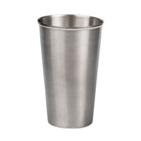 Стакан для коктейлей 400 мл, металлический,d верх 8,5 см,d низ 6 см P.L. - BarWare King 3052