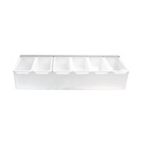 Контейнер для фруктов, 3 отделения, металлический корпус, P.L. - BarWare 3109