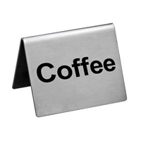 Табличка "Coffee" 5*4 см, сталь, P.L. Proff Cuisine 3201