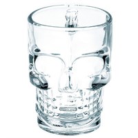 Кружка "Череп" 500 мл, стекло, P.L. - BarWare 3501
