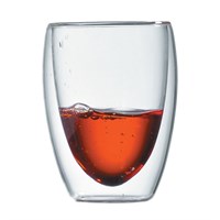 Кружка 325 мл, термостойкое стекло, двойные стенки, P.L. Proff Cuisine 3573