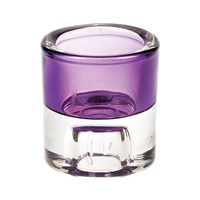 Подсвечник фиолетовый d 5,9 см, h 6,5 см, P.L. - BarWare 3598