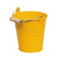 Ведерко сервировочное для подачи желтое d 11 см, h 10,5 см, P.L. Proff Cuisine 4090