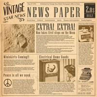 Термолист "Vintage" 30*30 см для сервировки металлических корзинок, коричневый, 1000л/кор, P.L. Prof 4100