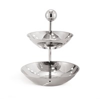 Этажерка, 2 яруса, h 25 см, d 16/20 см, нержавейка, P.L. Proff Cuisine 4129