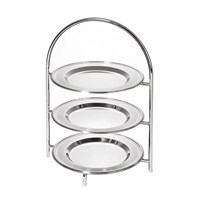Этажерка, 3 яруса, h 24 см, d блюд 15,5 см, P.L. - BarWare & REG 4133