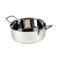 Кастрюля без крышки для подачи d 15,3 см, h 5 см, нержавейка, P.L. Proff Cuisine 4202