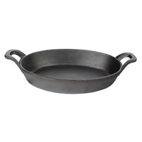 Сковорода порционная овальная 15*10 см, чугун, P.L. Proff Cuisine 4262