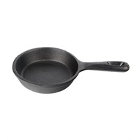 Сковорода порционная круглая с ручкой d 13 см, h 3 см, 200 мл, чугун, P.L. Proff Cuisine 4265