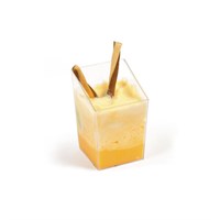 Фуршетный пластик 85 мл, 4,7*4,7*7 см, 12 шт/уп, P.L. Proff Cuisine 4335