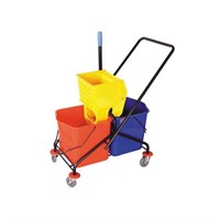 Тележка для уборки + два ведра по 30 л с отжимом, P.L. Proff Cuisine 4429