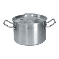 Кастрюля-котел с крышкой 31 л, 36*30 см, сталь18/8, индукция, P.L. Proff Cuisine 4668