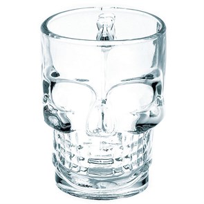 Кружка "Череп" 500 мл, стекло, P.L. - BarWare 3501