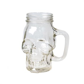 Банка для подачи соков/коктейлей "Череп", 450 мл, P.L. - BarWare 3560
