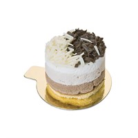 Подложка кондитерская двусторонняя, d 8 см, золотая/черная, картон, 250 шт 7083