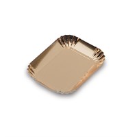 Подложка золотая 4*8 см, картон, 100 шт 7119