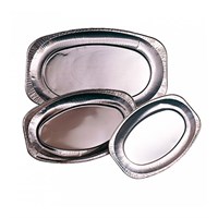 Поднос сервировочный,43*28,6*2,5(h) см,алюминиевая фольга,(1упаковка=10шт) GP 7128