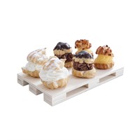 Мини-паллета для подачи и сервировки, 13*8*2 см, белыйй тополь, Garcia de PouИспания 7145
